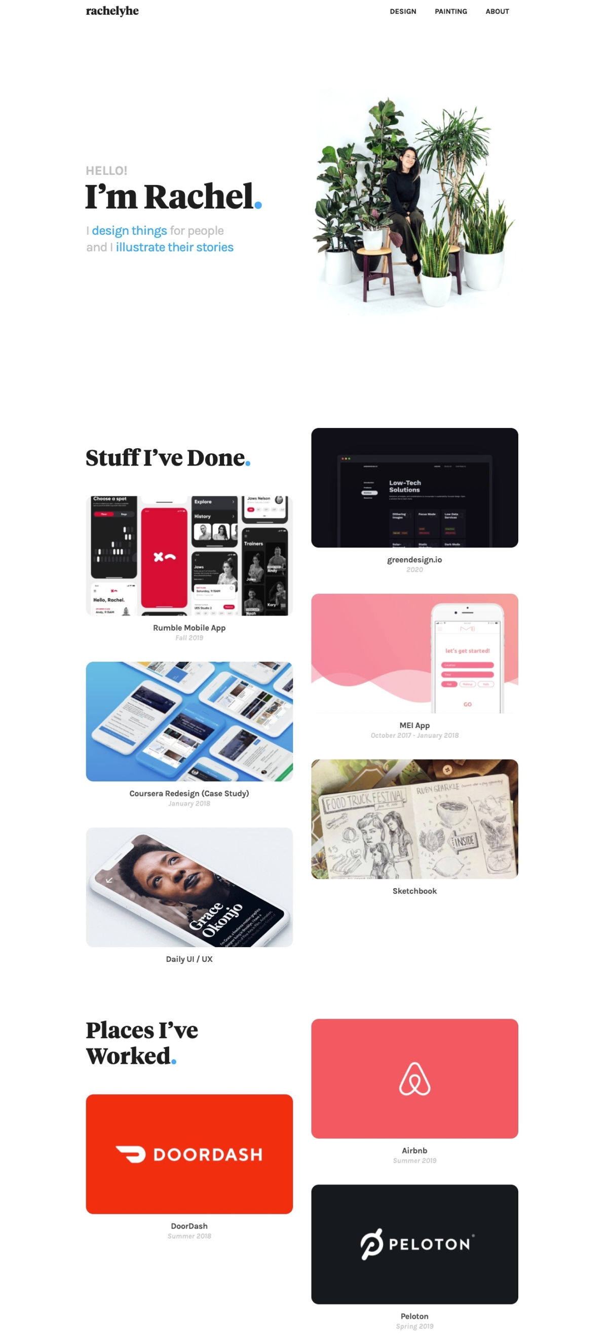 Rachel He illustrator portfolio - creative portfolio