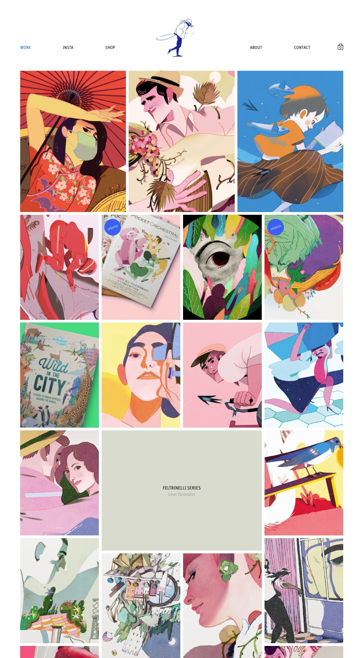 Gianluca Folì illustrator portfolio - creative portfolio