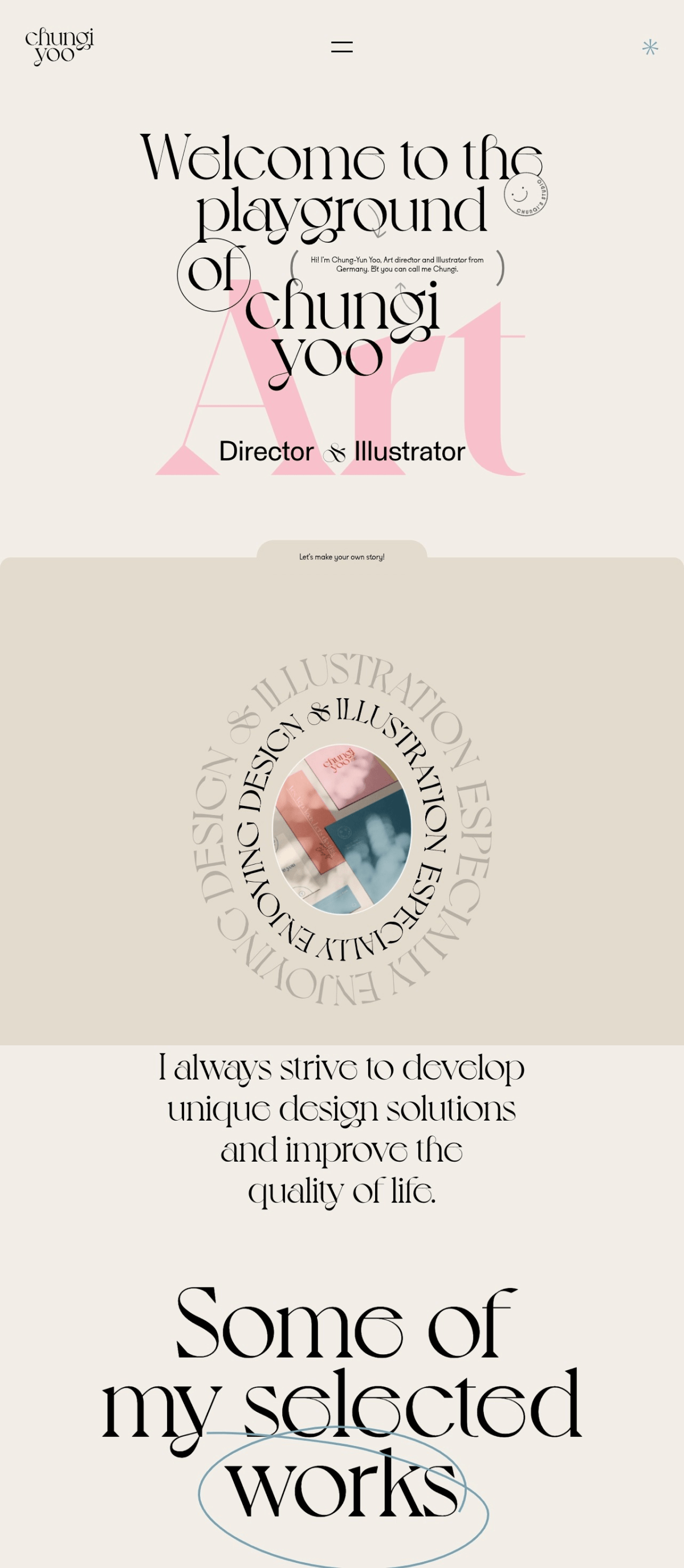 Chungi Yoo illustrator portfolio - creative portfolio