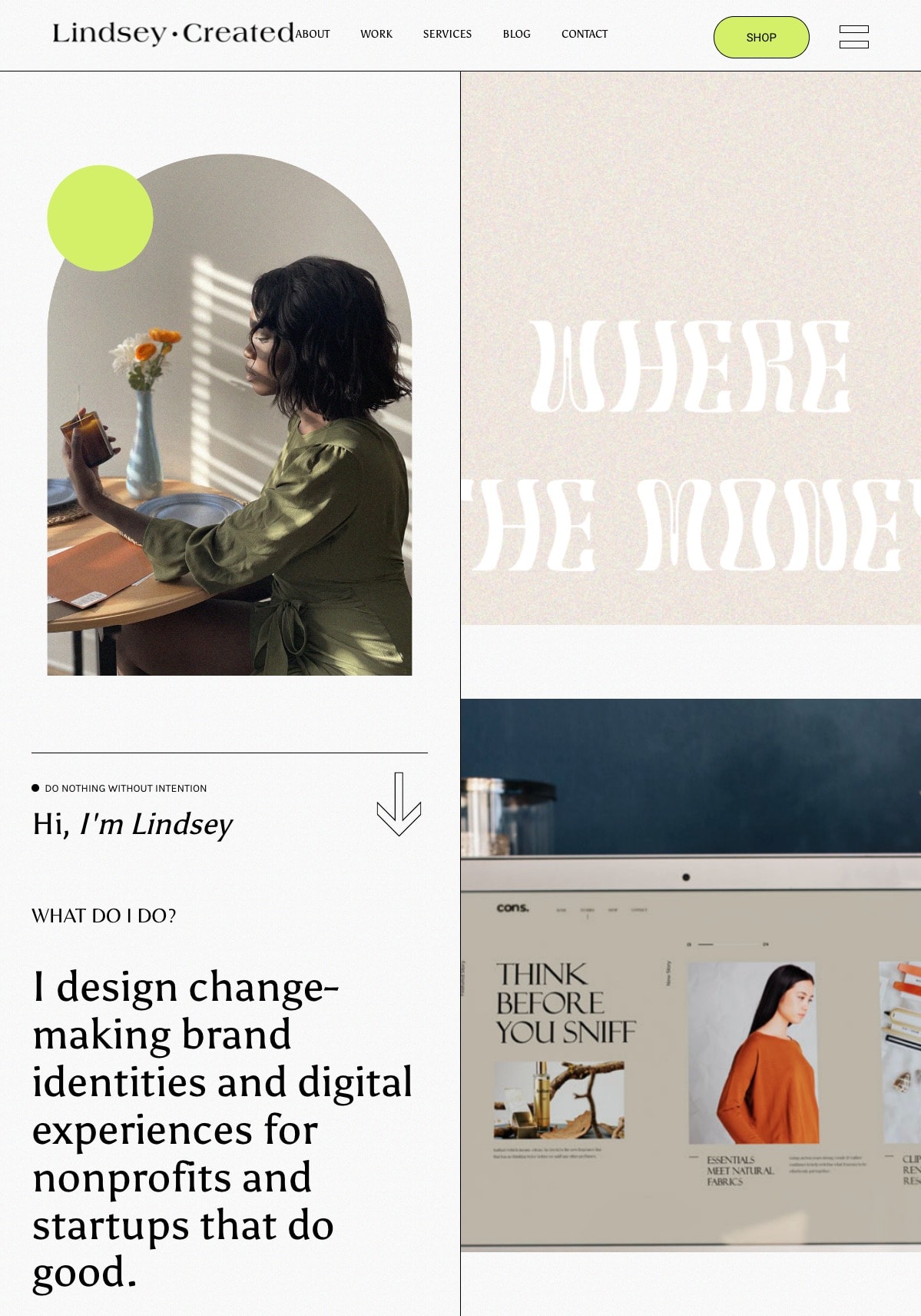 Lindsey brand designer portfolio - creative portfolio