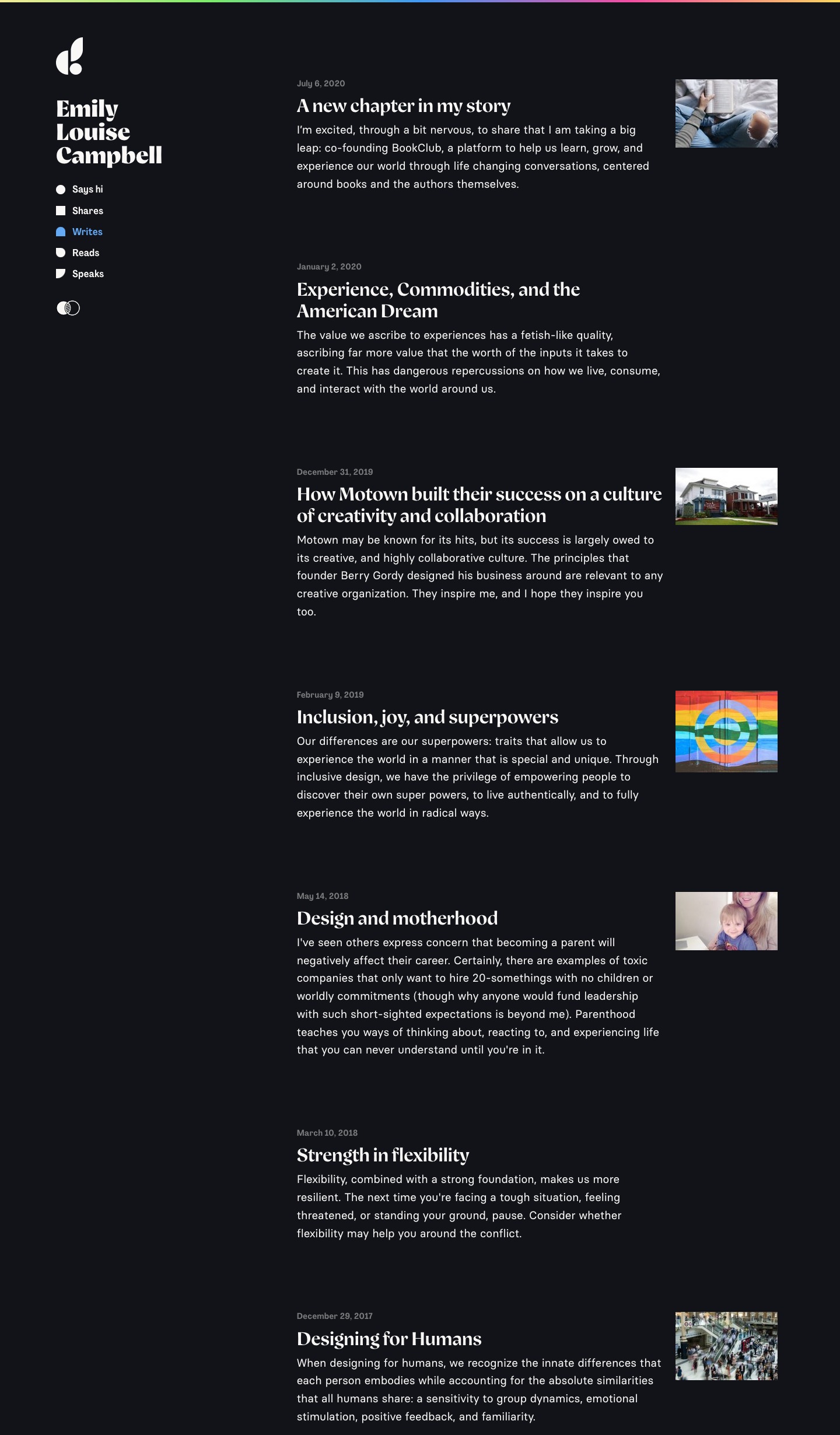 Emily Campbell ux & product designer portfolio - creative portfolio