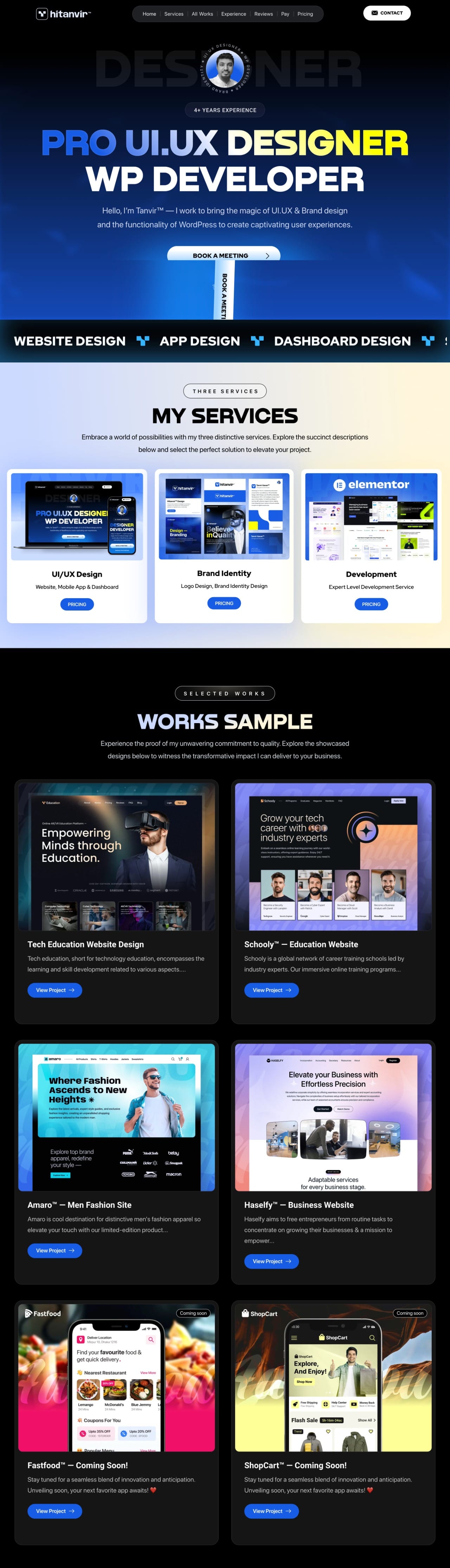 Tanvir ux & product designer portfolio - creative portfolio