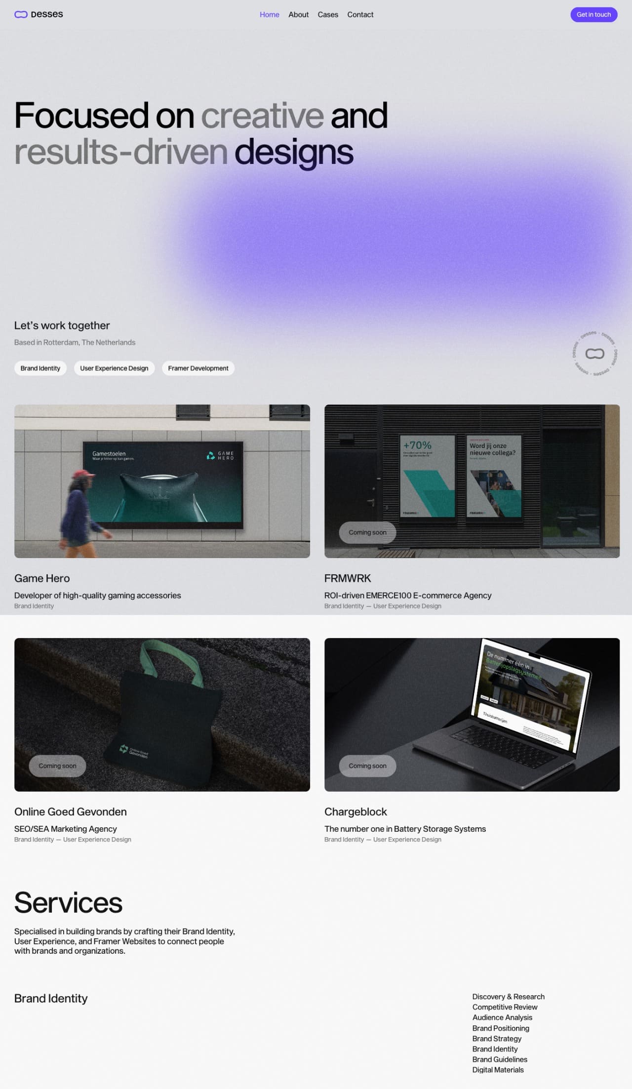 Oskar Mieta ux & product designer portfolio - creative portfolio