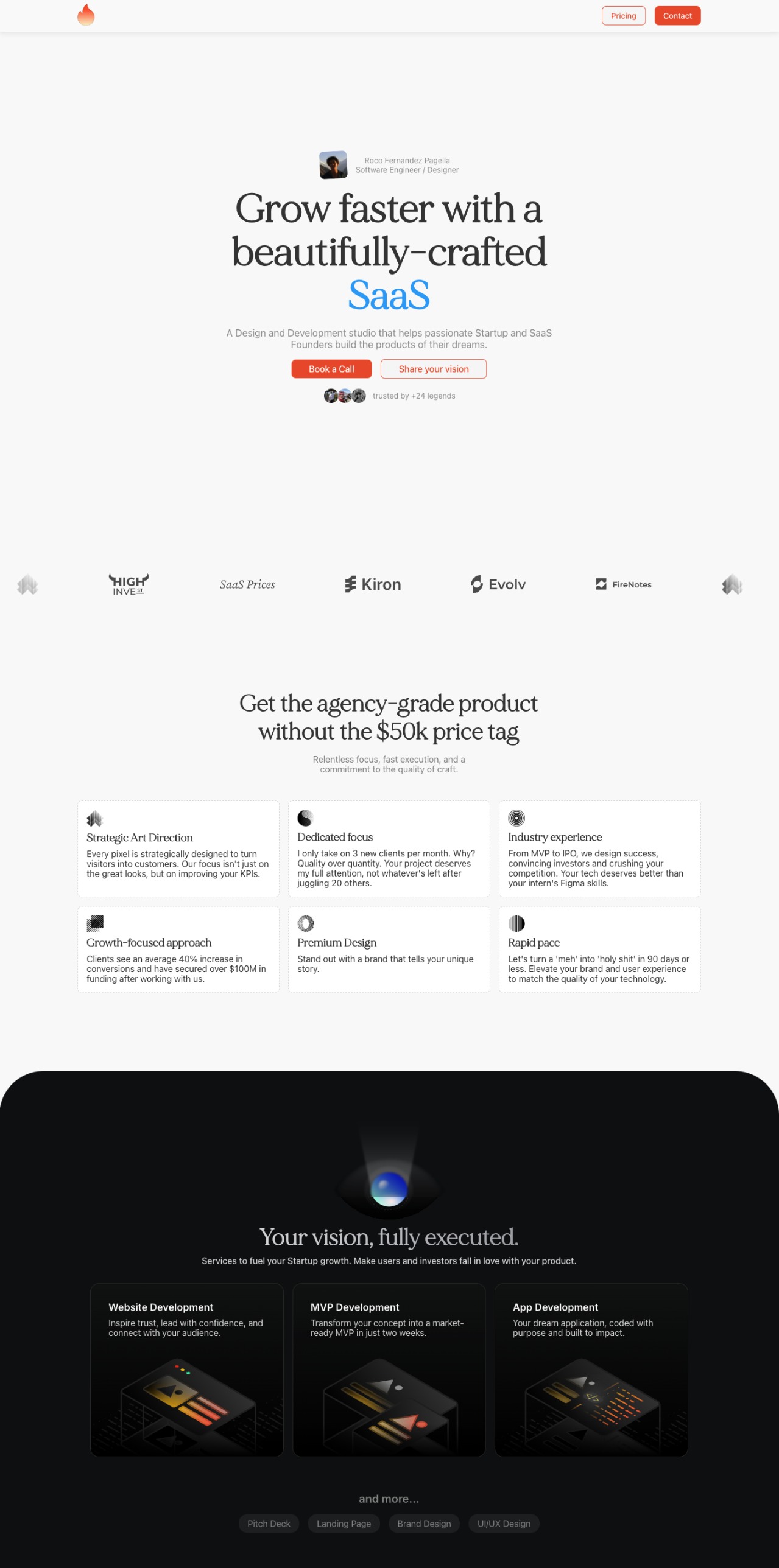 Roco Pagella creative developer portfolio - creative portfolio