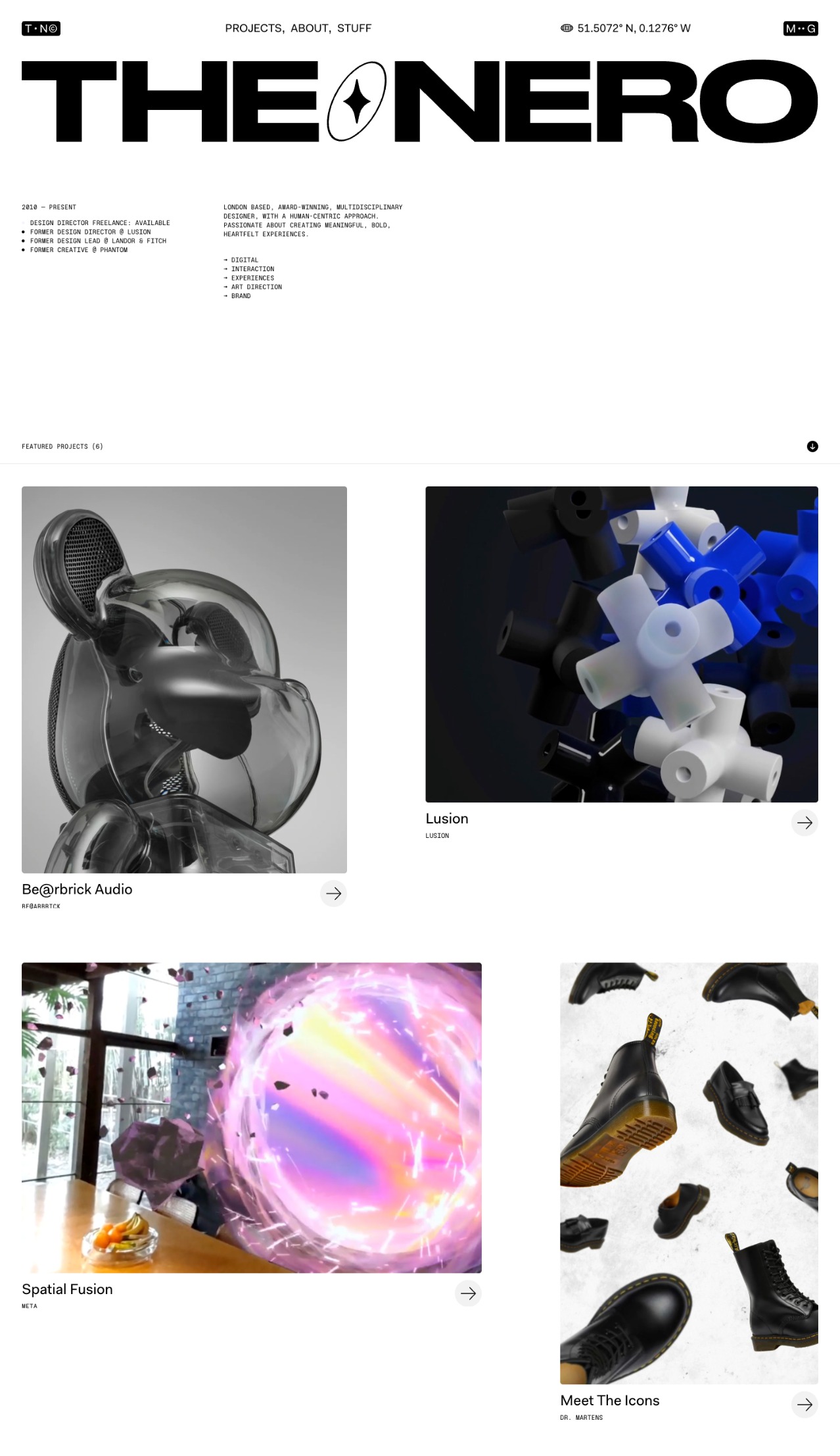 Marco Grimaldi creative designer portfolio - creative portfolio