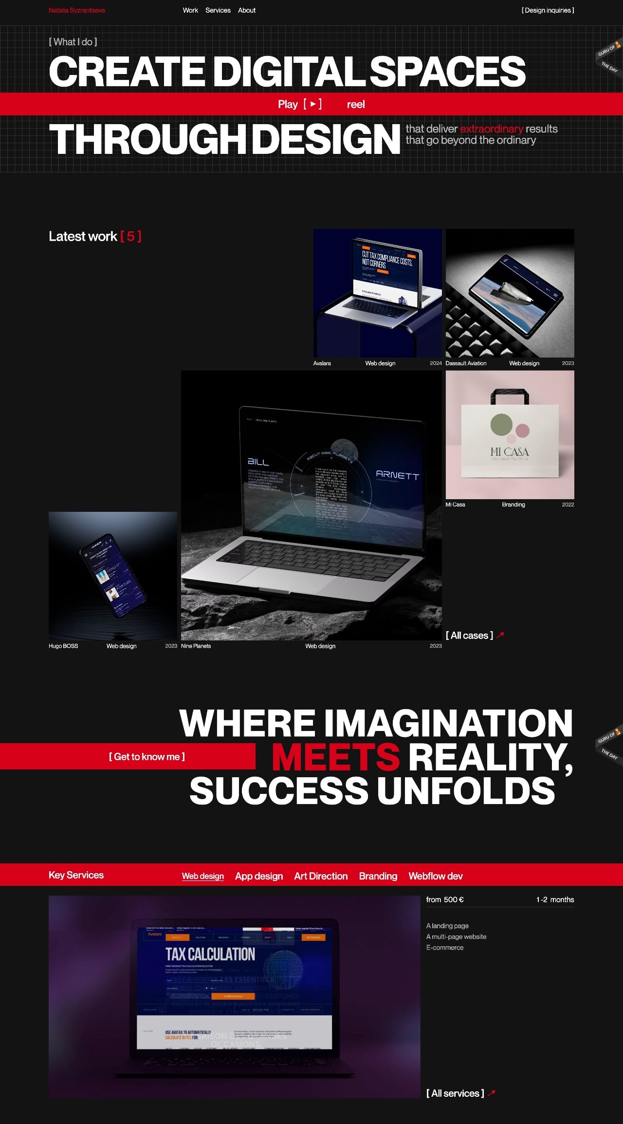 Syzrantseva Natalia ux & product designer portfolio - creative portfolio