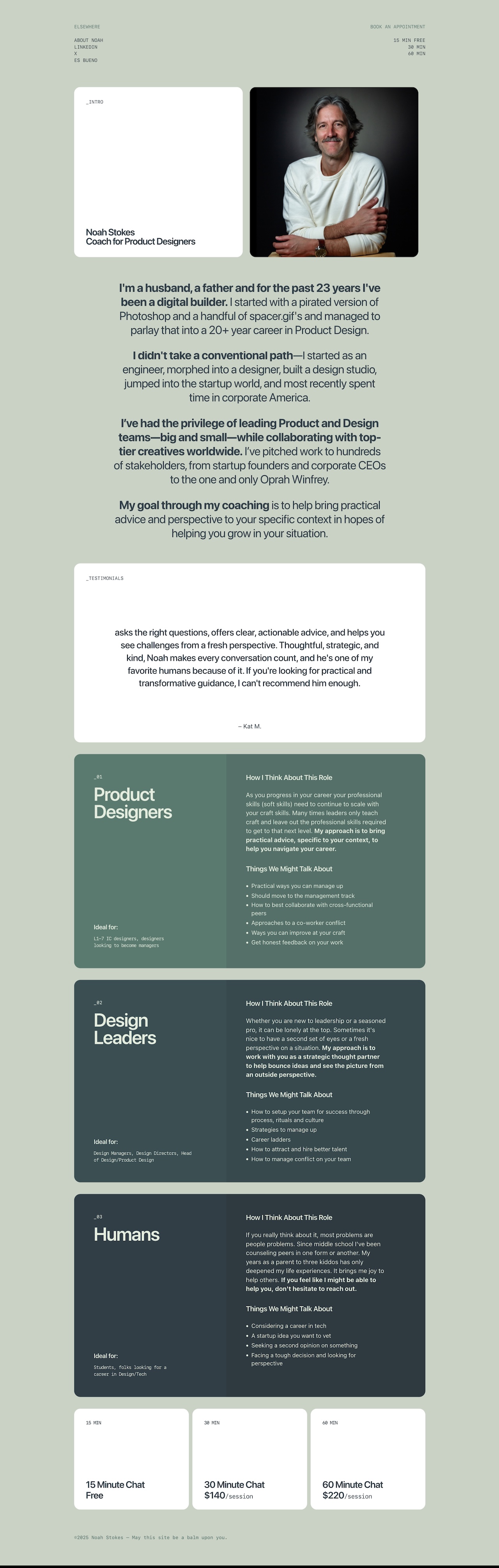 Noah Stokes ux & product designer portfolio - creative portfolio