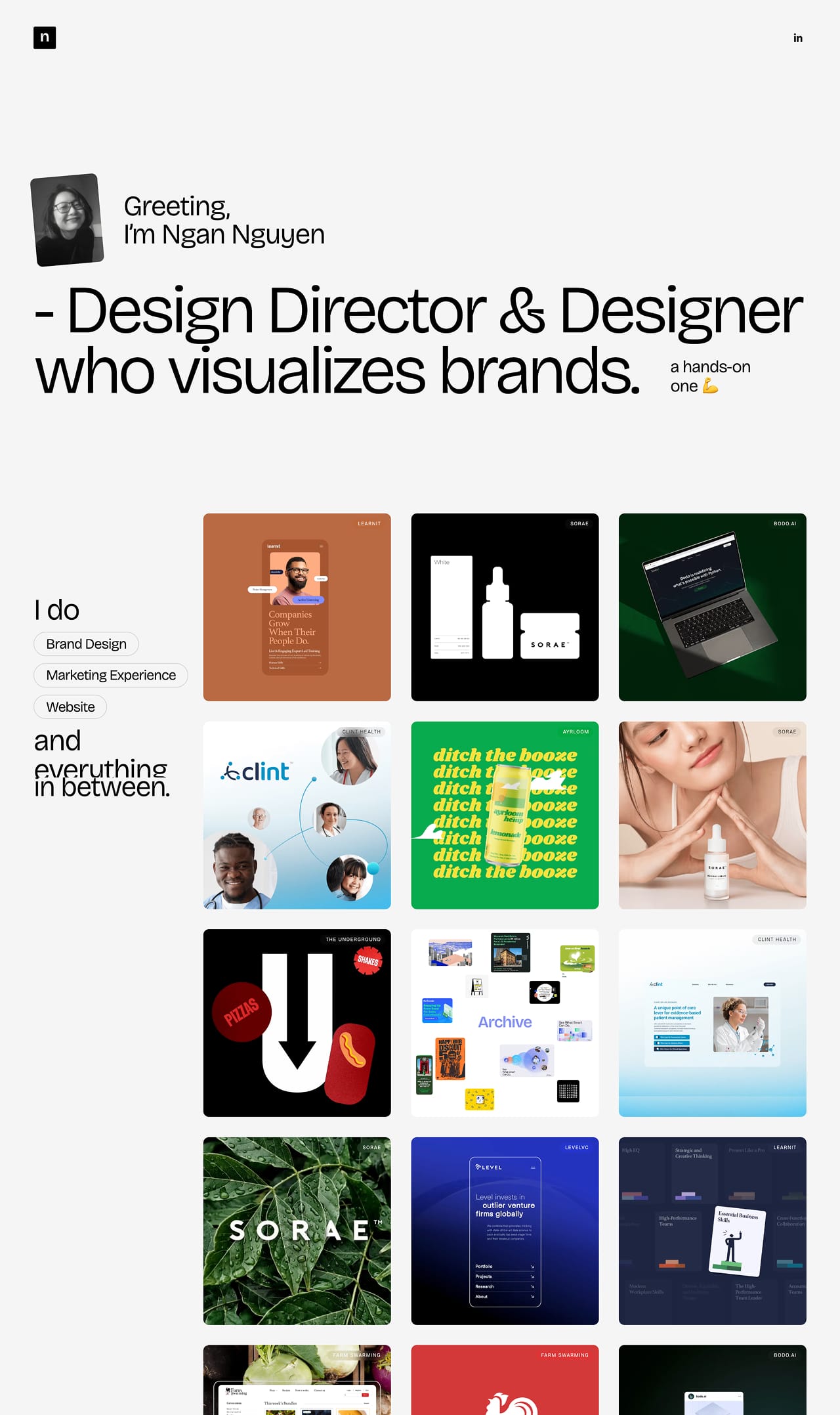 Ngan creative designer portfolio - creative portfolio