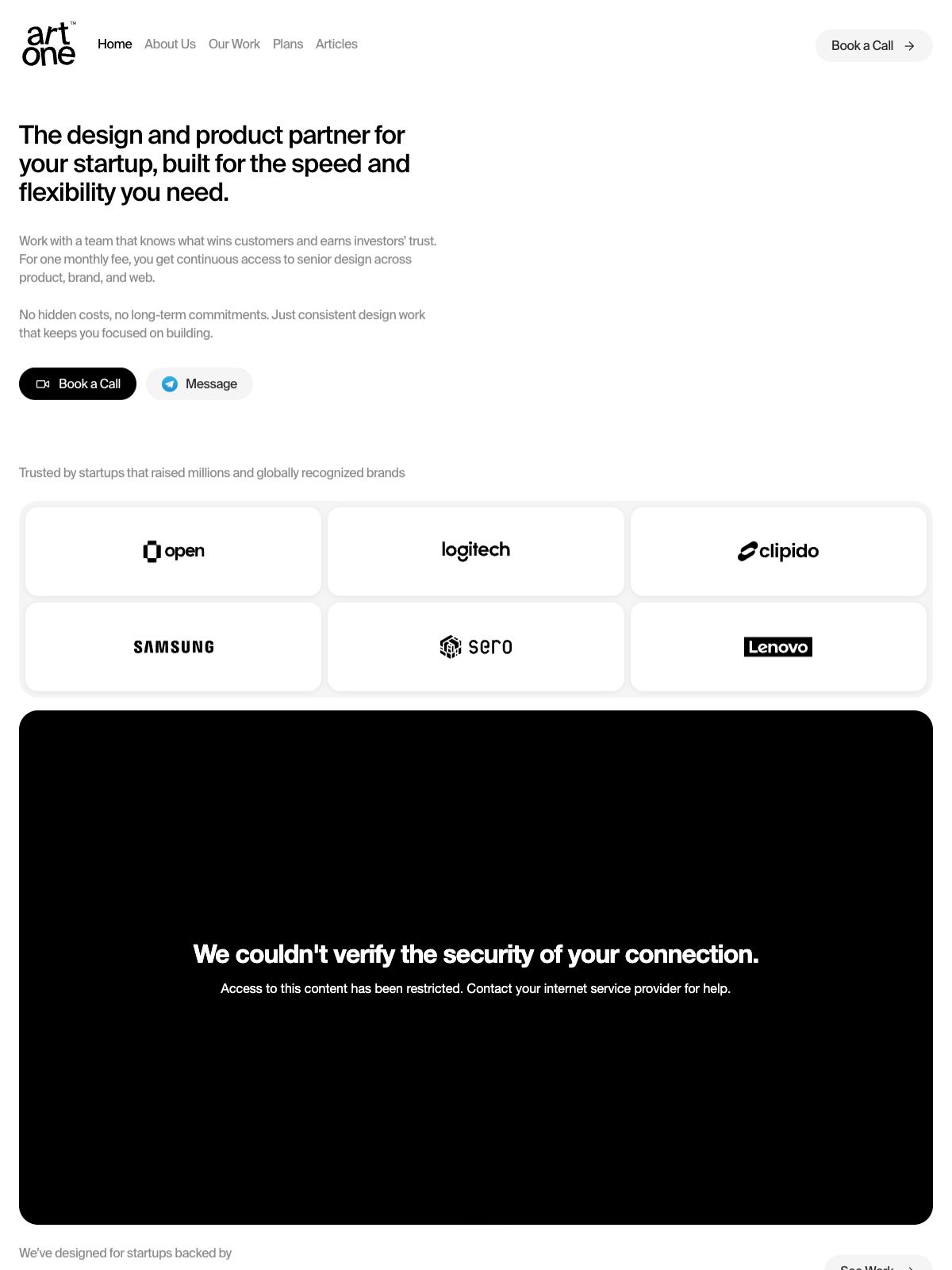 Artone Studio brand designer portfolio - creative portfolio