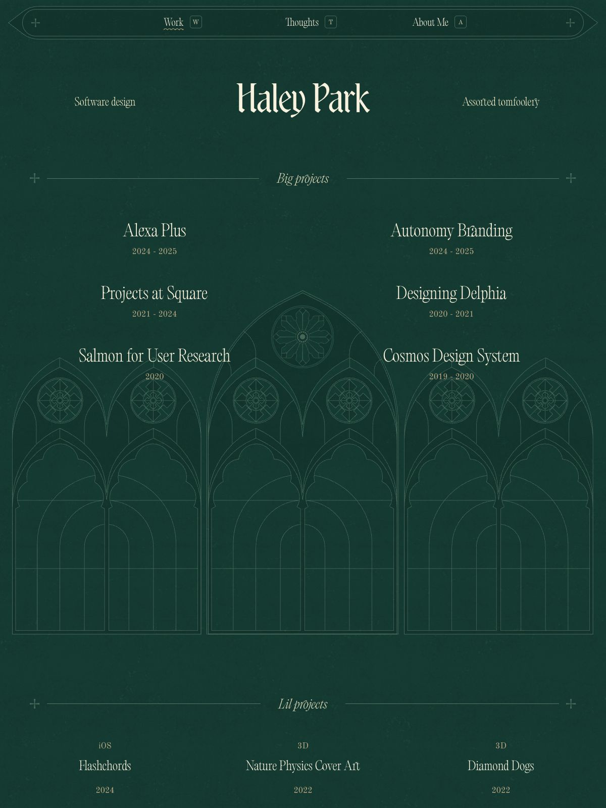 Haley Park ux & product designer portfolio - creative portfolio