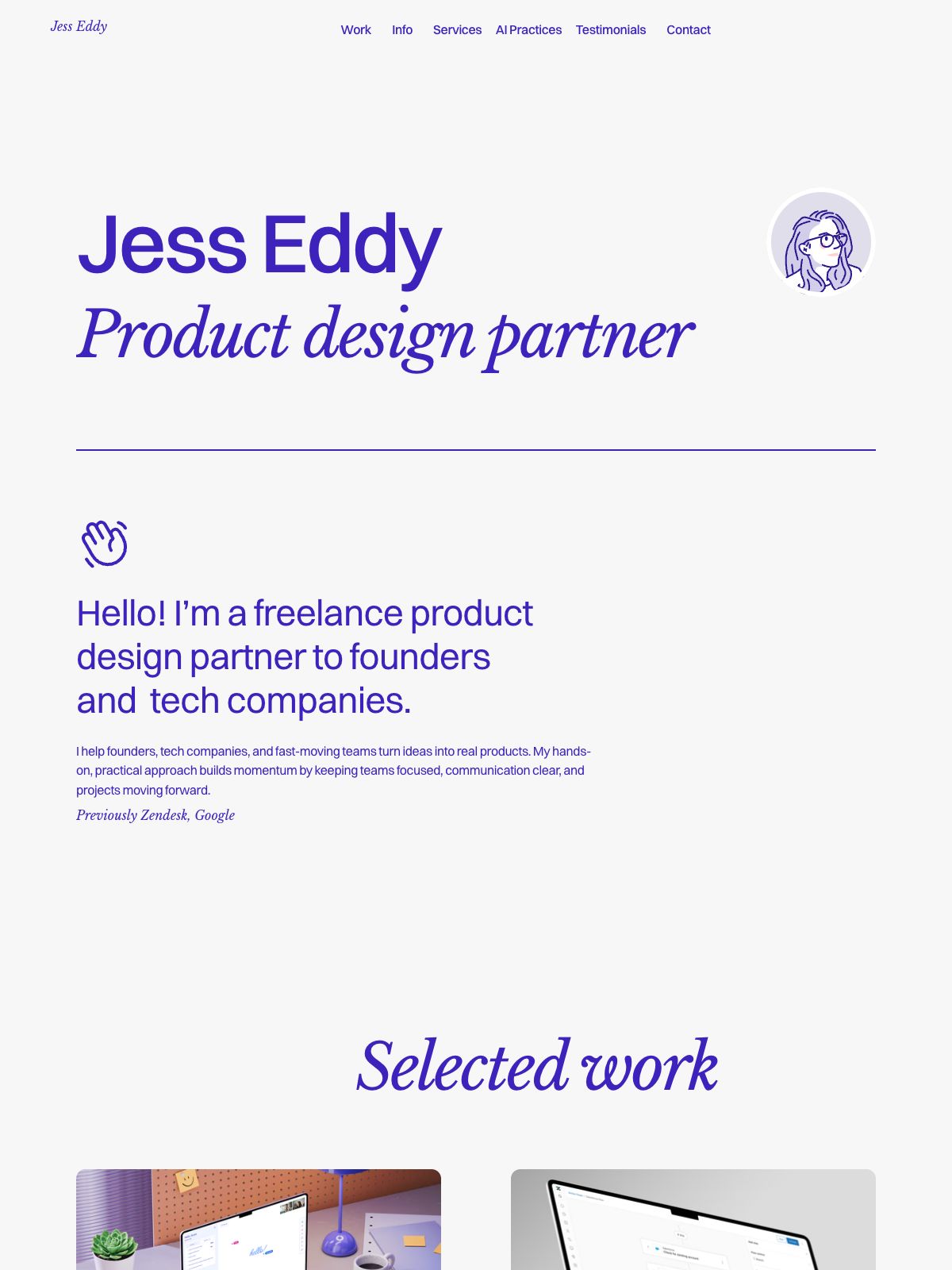 Jess Eddy ux & product designer portfolio - creative portfolio