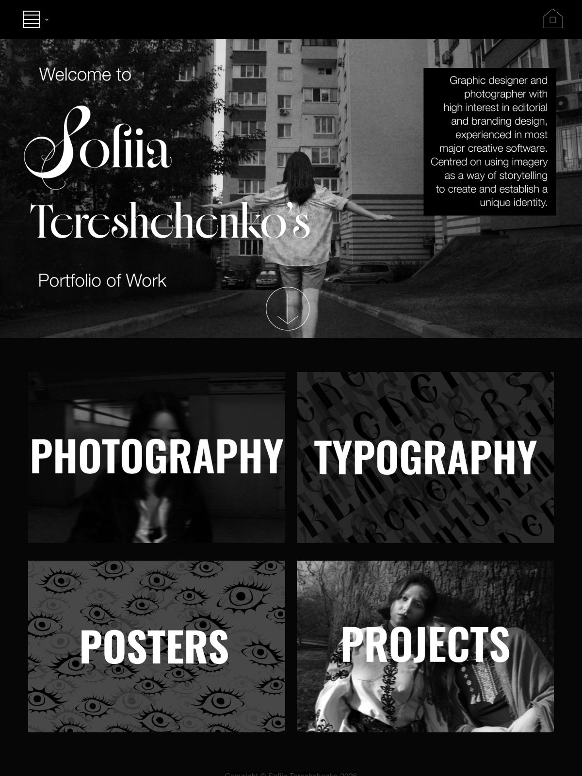 Sofiia Tereshchenko photographer portfolio - creative portfolio
