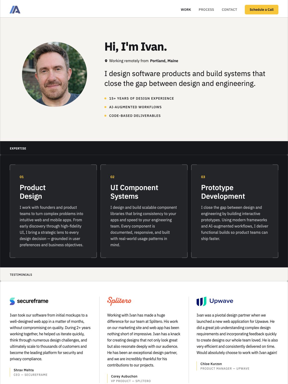 Ivan Annikov ux & product designer portfolio - creative portfolio