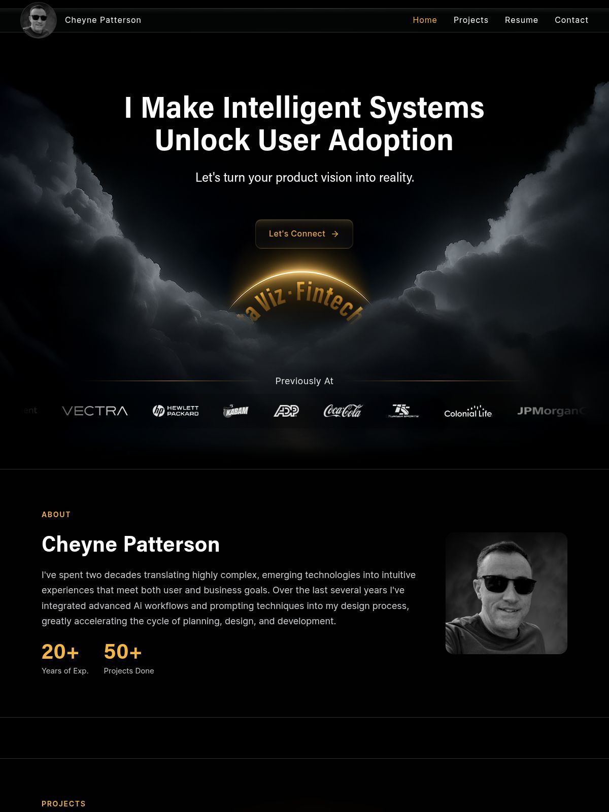 Cheyne Patterson's Portfolio ux & product designer portfolio - creative portfolio